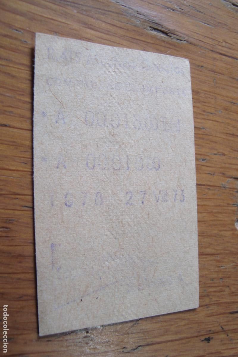 Documentos antiguos: ANTIGUO TICKET DE COMPRA EL CORTE INGLES 1973 - Foto 2