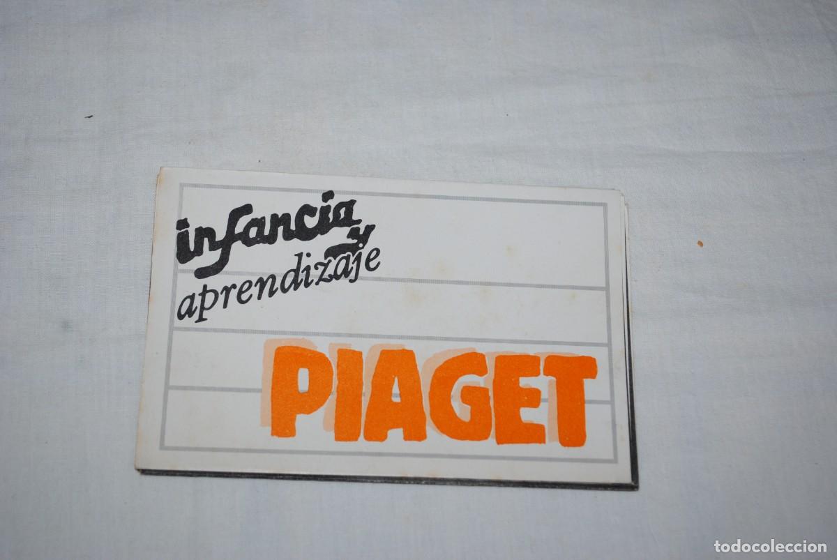 Documentos antiguos: JEAN PIAGET INFANCIA Y APRENDIZAJE - Foto 2