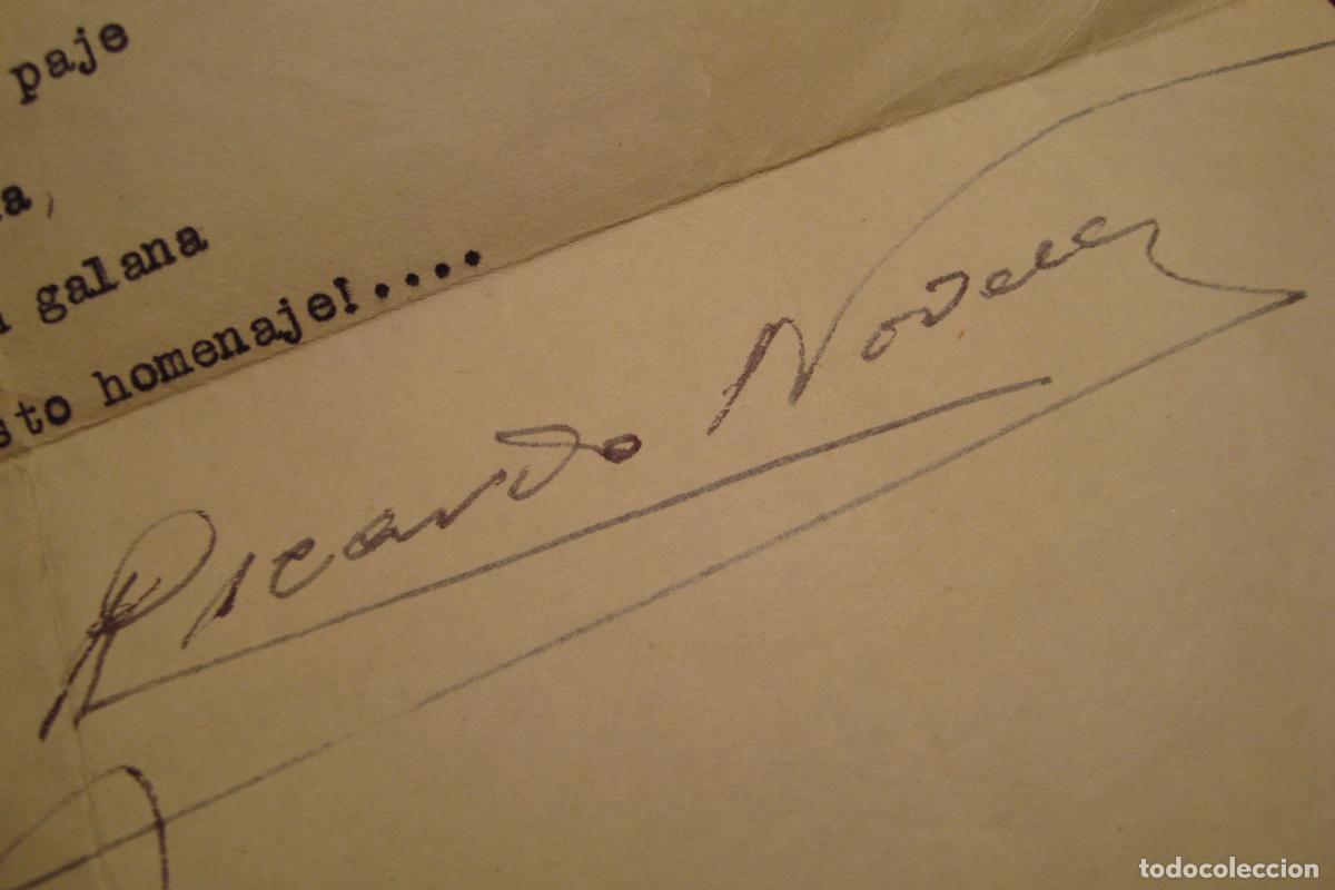 Documentos antiguos: ANTIGUO POEMA MADRIGAL CON DEDICATORIA EN 1949. - Foto 3