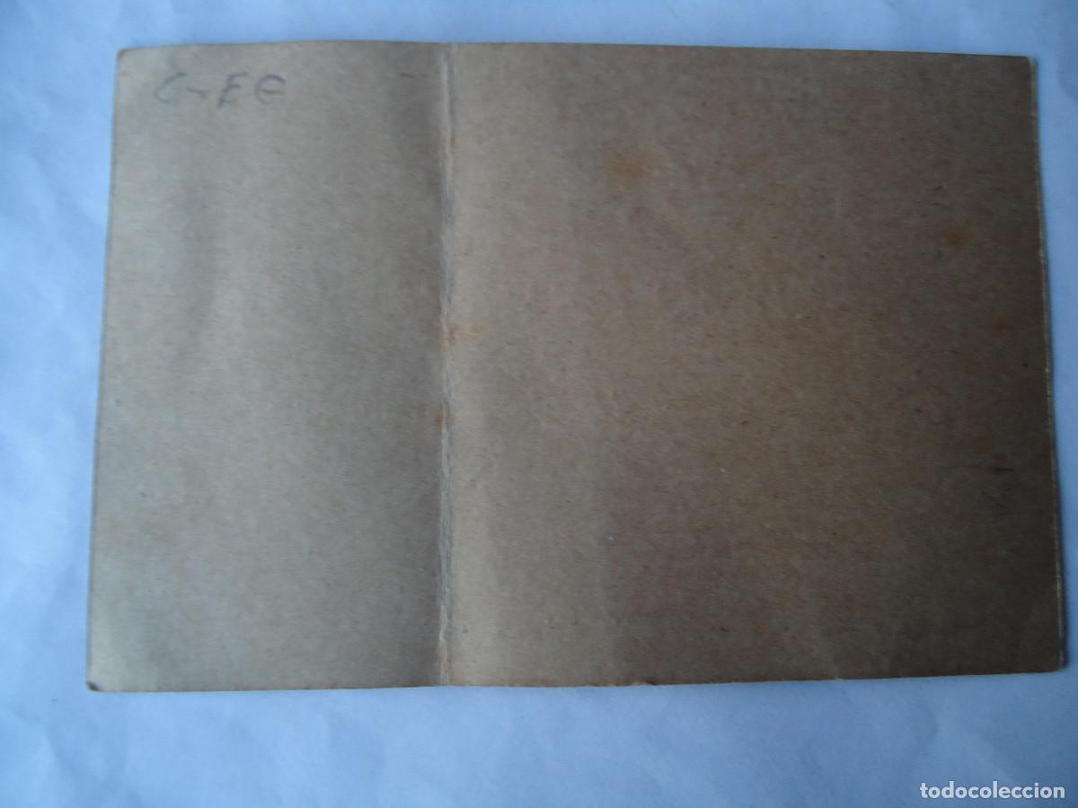 Documentos antiguos: TARJETA DE SERVICIO ANTIRRABICO DE VALENCIA. PP -12 - Foto 2