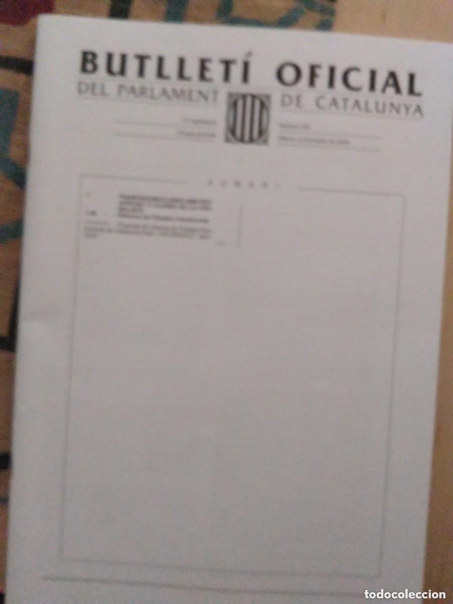Documentos antiguos: Lot documents Estatut de Catalunya - Foto 4