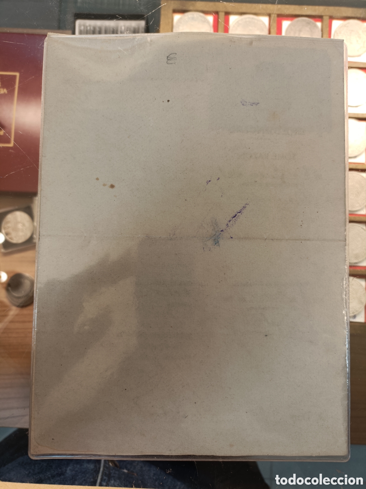 Documentos antiguos: DOCUMENTO TOME RAZ&Oacute;N ENERO DE 1921 - Foto 2