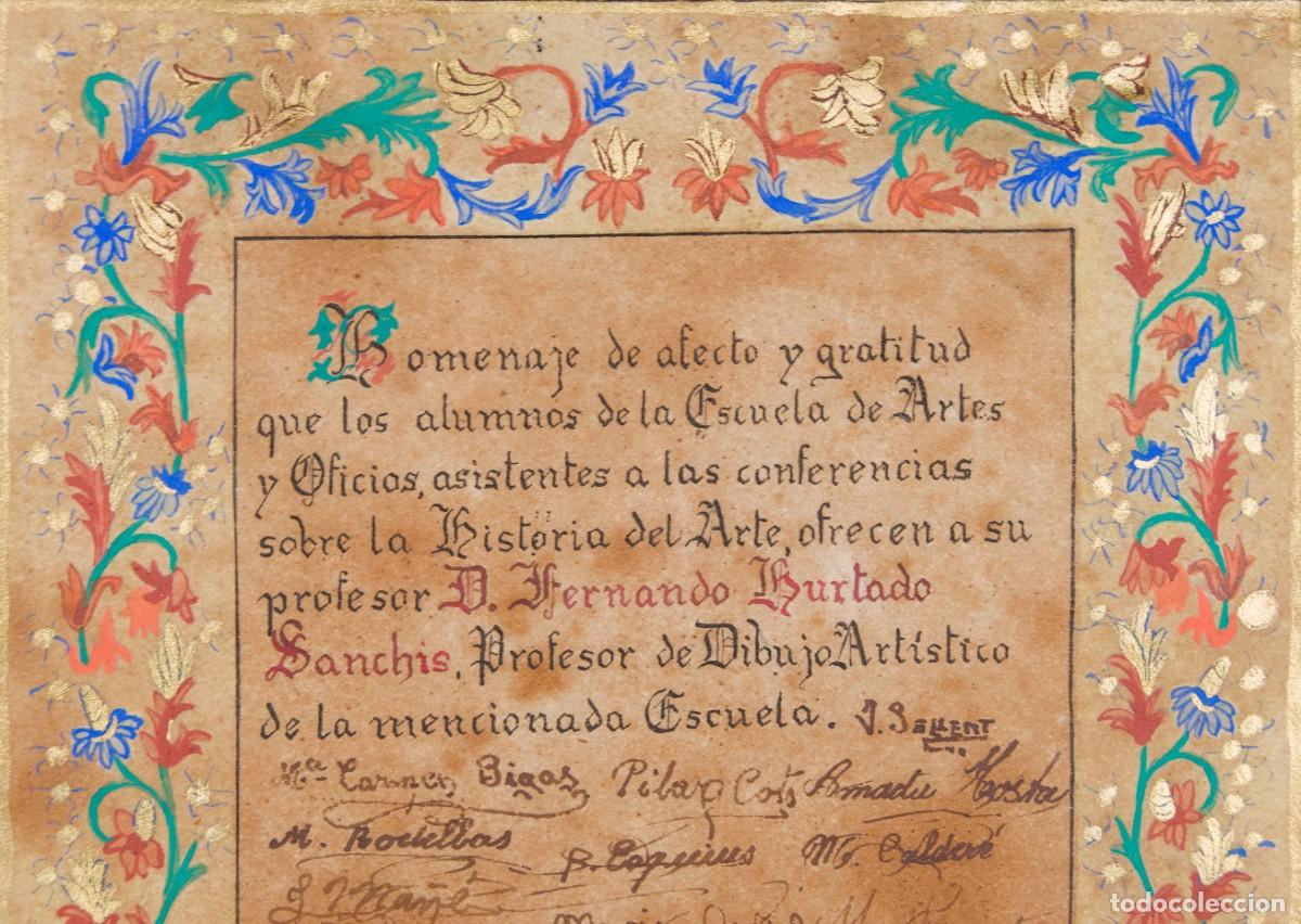 Documentos antiguos: BERNARDO ESQUIUS: TRIBUTO AL MAESTRO | DOCUMENTO HIST&Oacute;RICO 1944 - Foto 2
