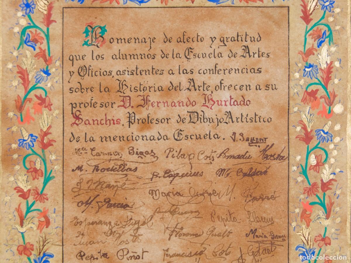 Documentos antiguos: BERNARDO ESQUIUS: TRIBUTO AL MAESTRO | DOCUMENTO HIST&Oacute;RICO 1944 - Foto 3