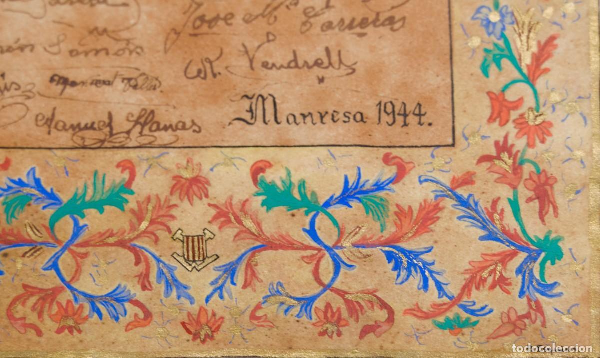 Documentos antiguos: BERNARDO ESQUIUS: TRIBUTO AL MAESTRO | DOCUMENTO HIST&Oacute;RICO 1944 - Foto 7