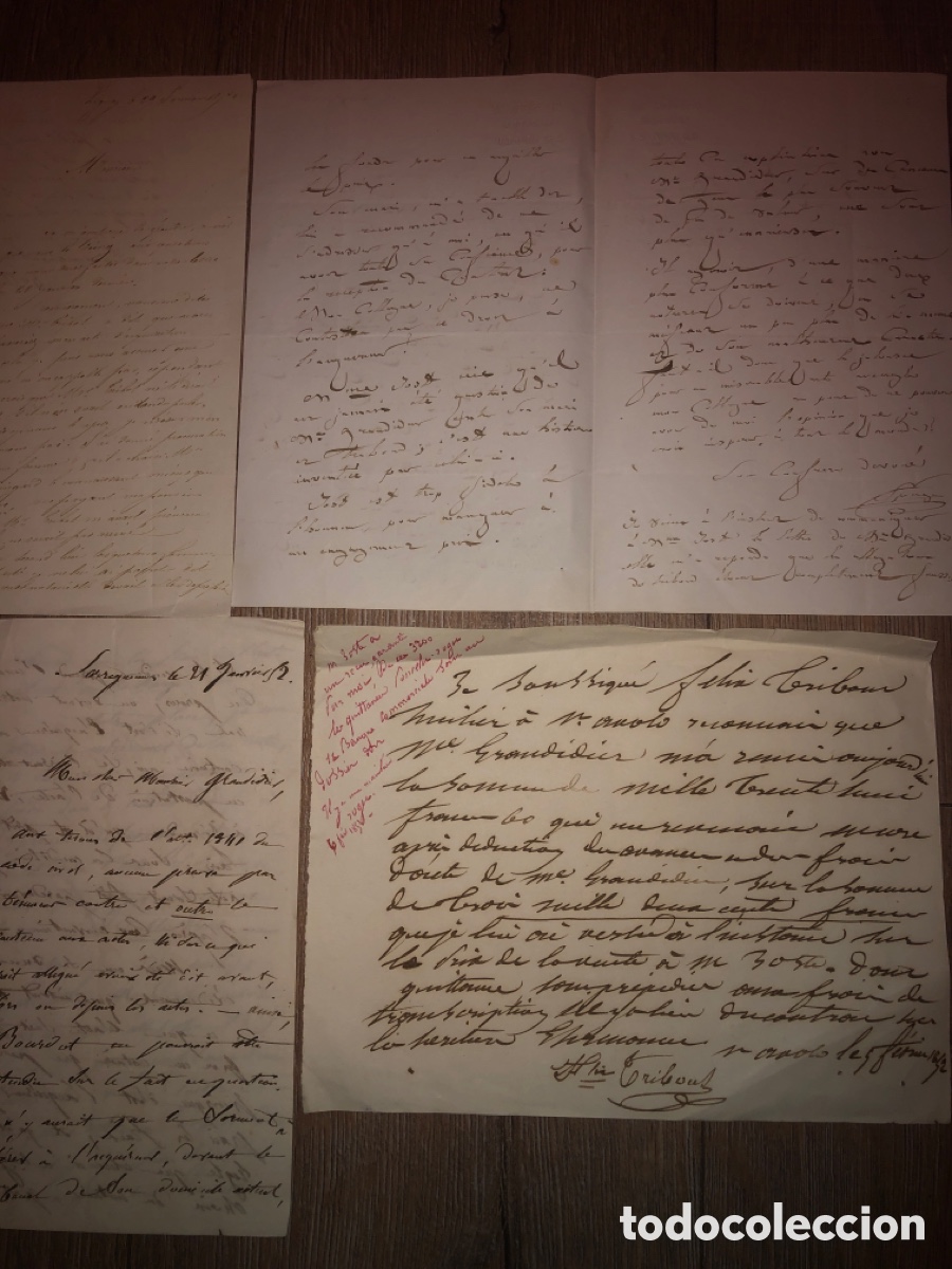 Documentos antiguos: Documentos antiguo (XlX) - Foto 2