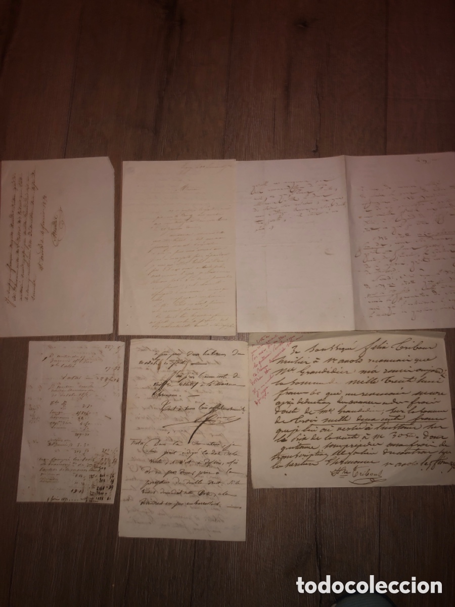 Documentos antiguos: Documentos antiguo (XlX) - Foto 4