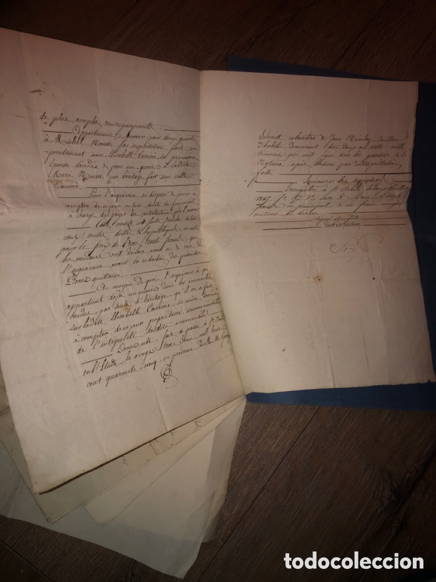 Documentos antiguos: Documentos antiguos 1841 - Foto 9
