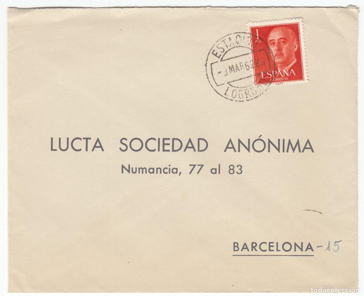 Documentos antiguos: 1962 MATASELLOS ESTACION (LOGRO&Ntilde;O) - Foto 1