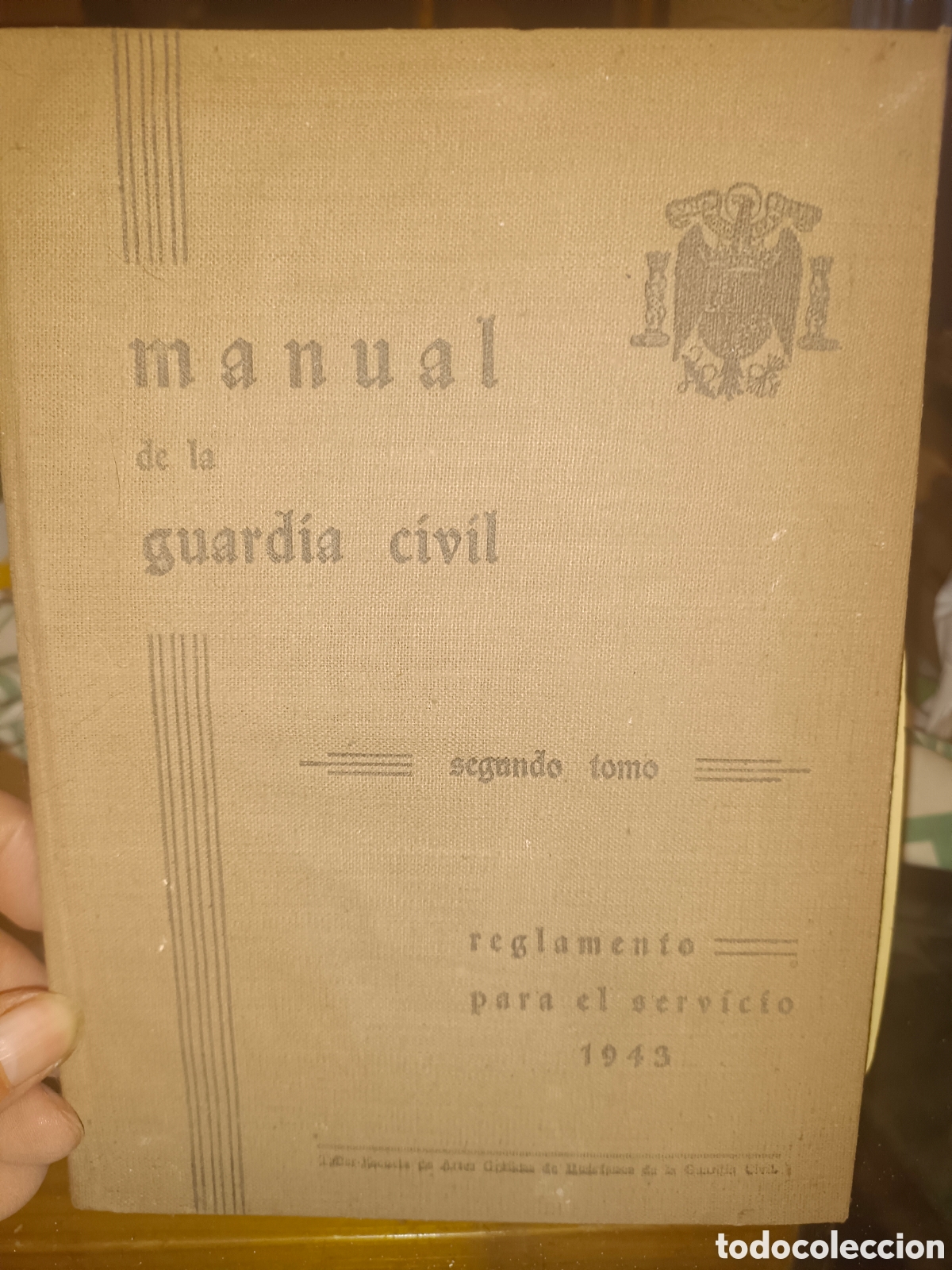 Documentos antiguos: Manual de la Guardia Civil - Foto 1