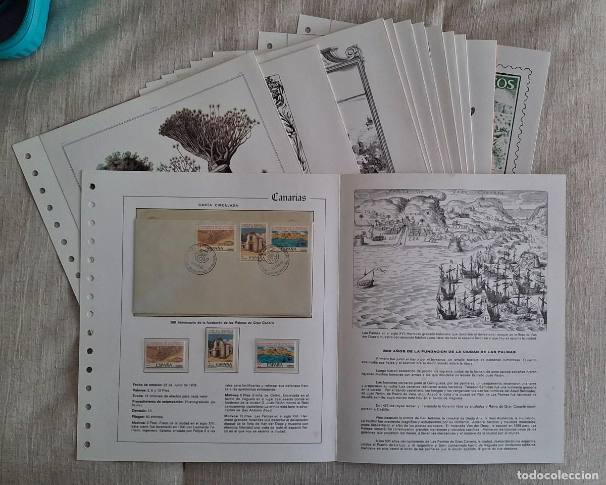 Documentos antiguos: Lote de 12 documentos HISTORIA POSTAL DE CANARIAS - Foto 2