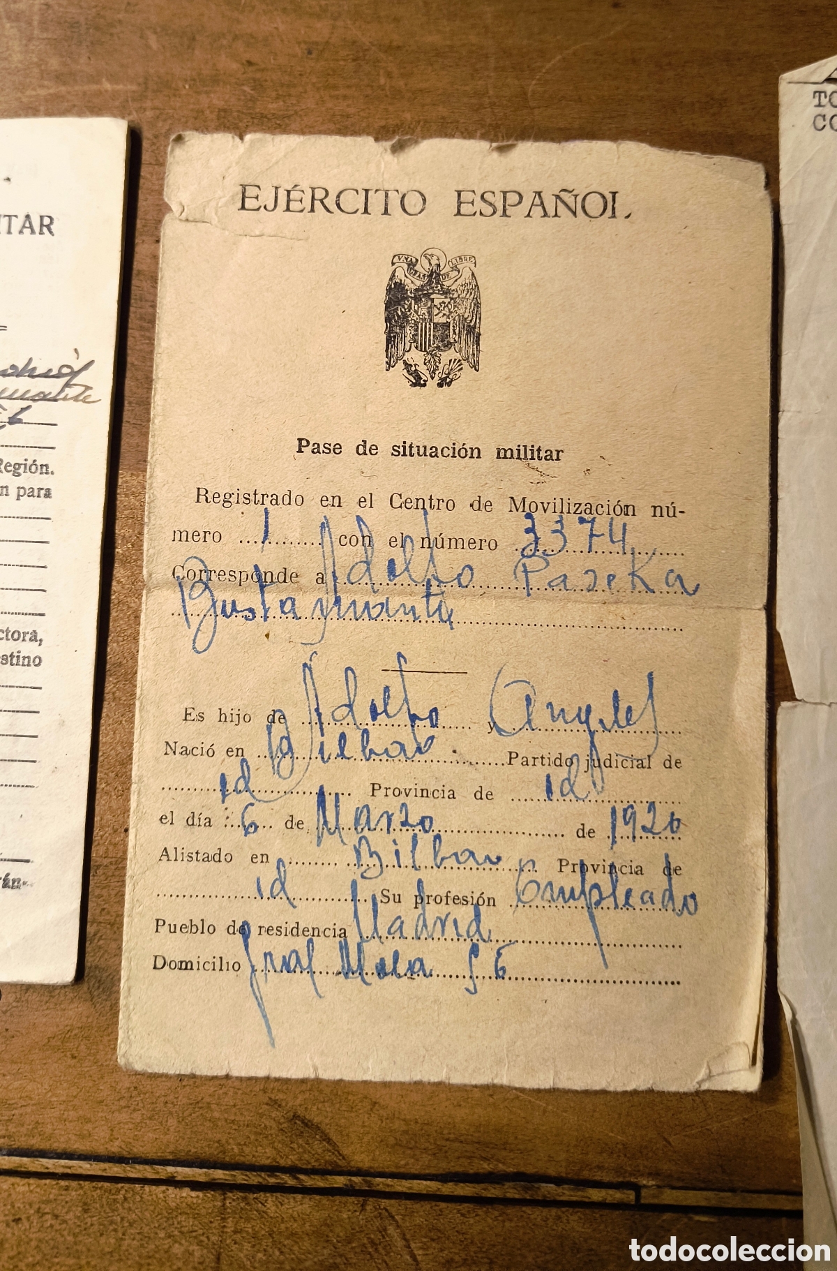 Documentos antiguos: Cartilla Militar de Campa&ntilde;a Ej&eacute;rcito Espa&ntilde;ol - Foto 3
