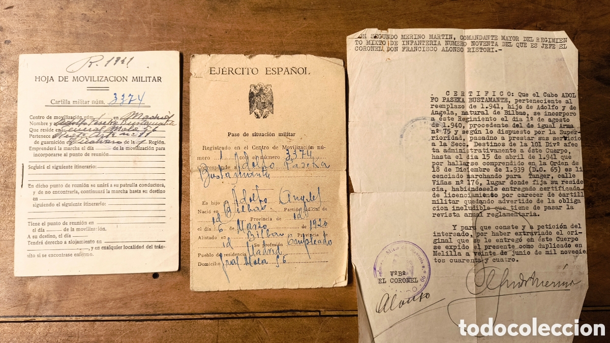 Documentos antiguos: Cartilla Militar de Campa&ntilde;a Ej&eacute;rcito Espa&ntilde;ol - Foto 5