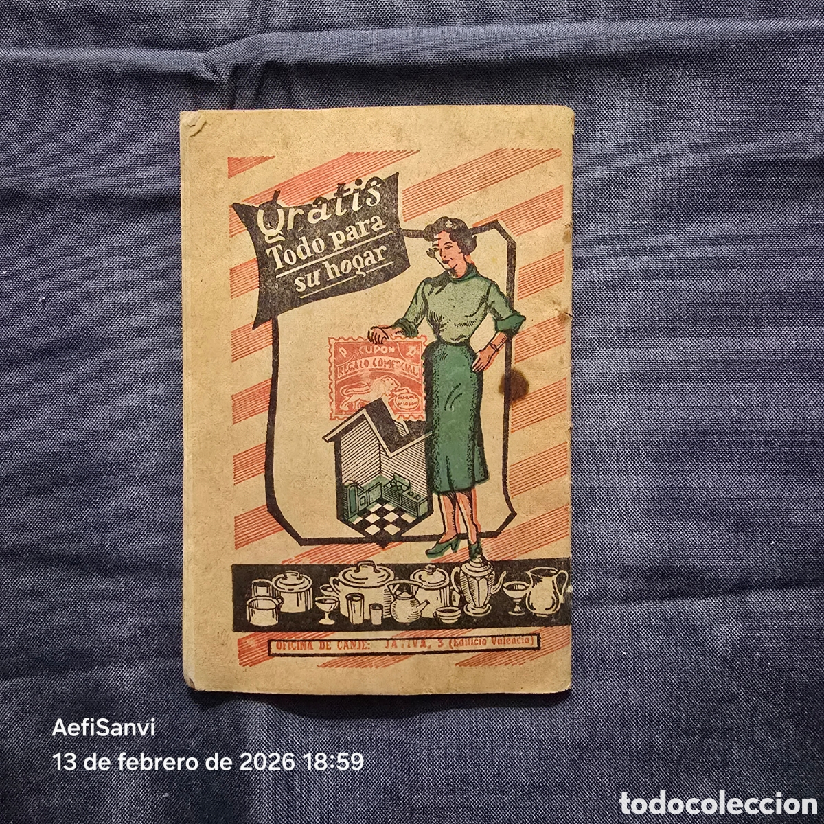 Documentos antiguos: CUP&Oacute;N REGALO COMERCIAL - Foto 5