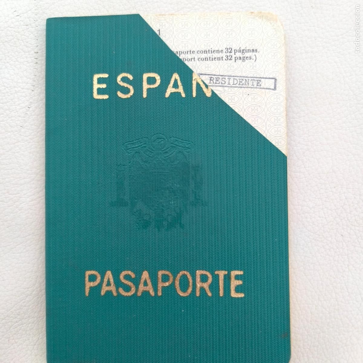 Documentos antiguos: Pasaporte Espa&ntilde;a espa&ntilde;ol 1974 - Foto 1