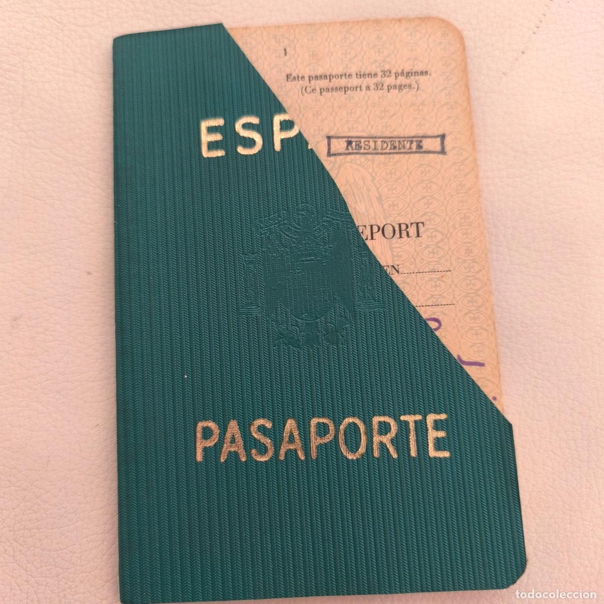 Documentos antiguos: Pasaporte Espa&ntilde;a espa&ntilde;ol 1970 - Foto 1