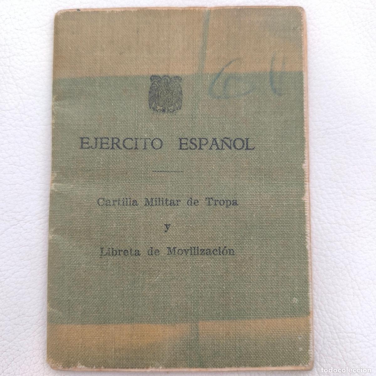 Documentos antiguos: Cartilla militar ej&eacute;rcito Espa&ntilde;a espa&ntilde;ol 1964 - Foto 1