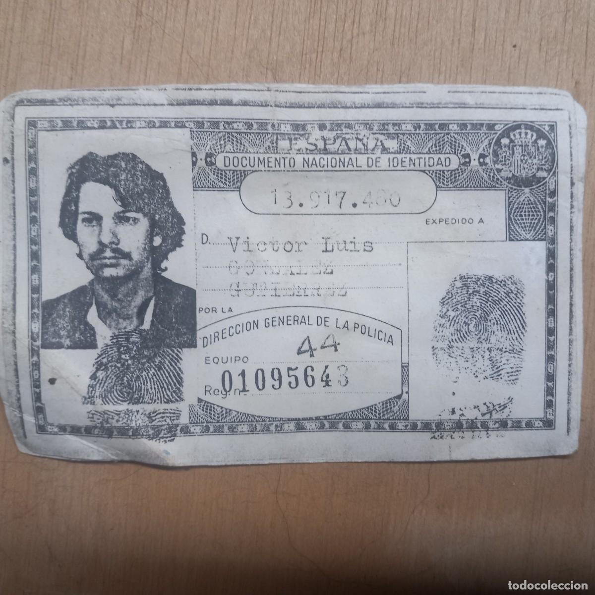 Documentos antiguos: Documento Nacional Identidad - repro de &eacute;poca - 1985 - Foto 1