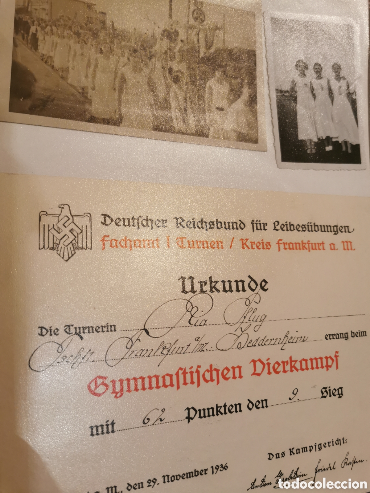 Documentos antiguos: Documentos ORIGINALES SEG. GUERRA ALEMANIA - Foto 3