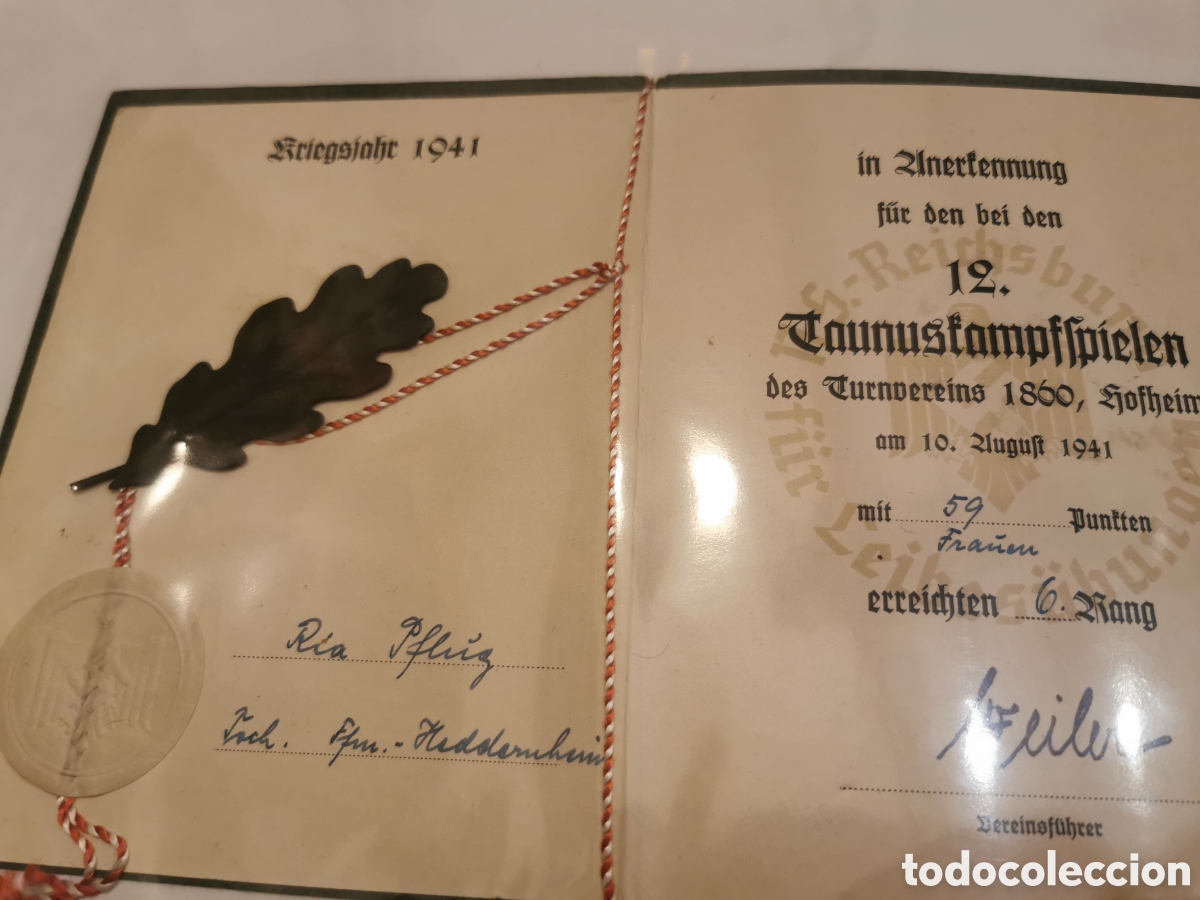 Documentos antiguos: Documentos ORIGINALES SEG. GUERRA ALEMANIA - Foto 6