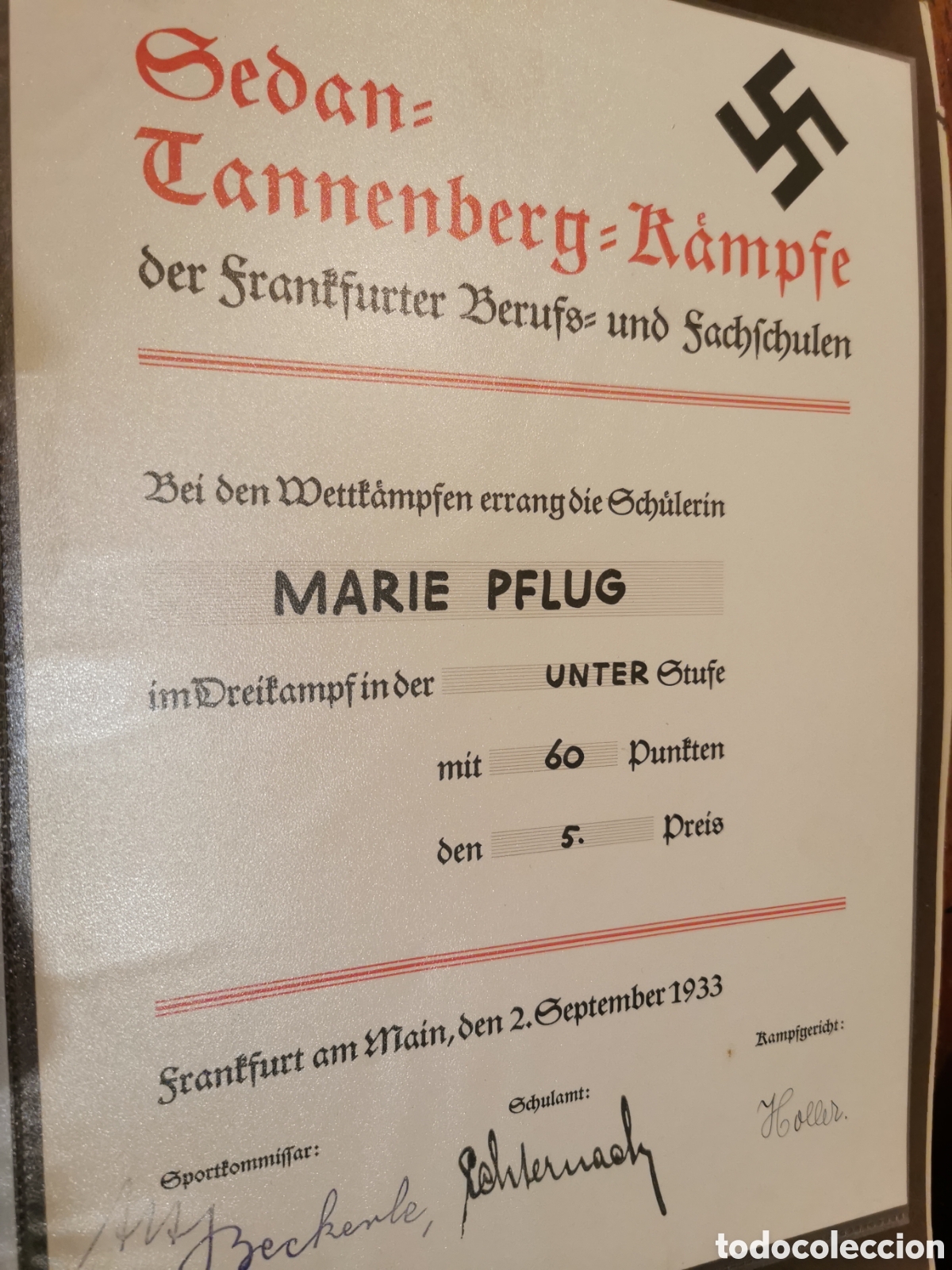 Documentos antiguos: Documentos ORIGINALES SEG. GUERRA ALEMANIA - Foto 7