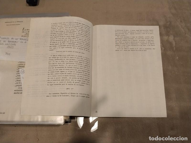 Documentos antiguos: FERNANDO VII, 1821, CONDICIONES PARA LA VENTA DE TABACO - Foto 2
