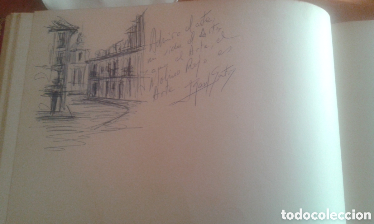 Documentos antiguos: Libro de Oro Molino Rojo Madrid - Foto 8