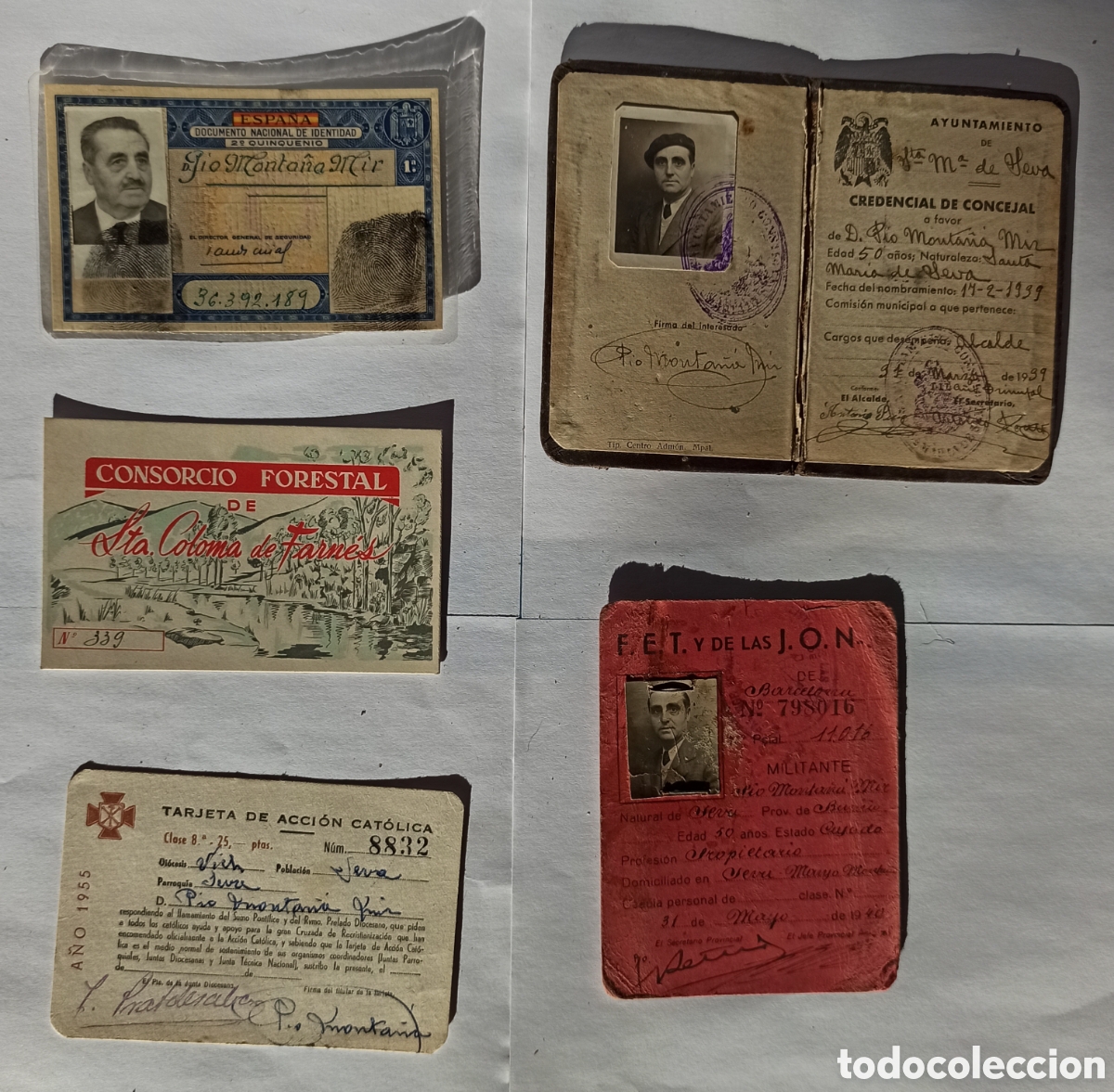 Documentos antiguos: lote documentos varios - Foto 4