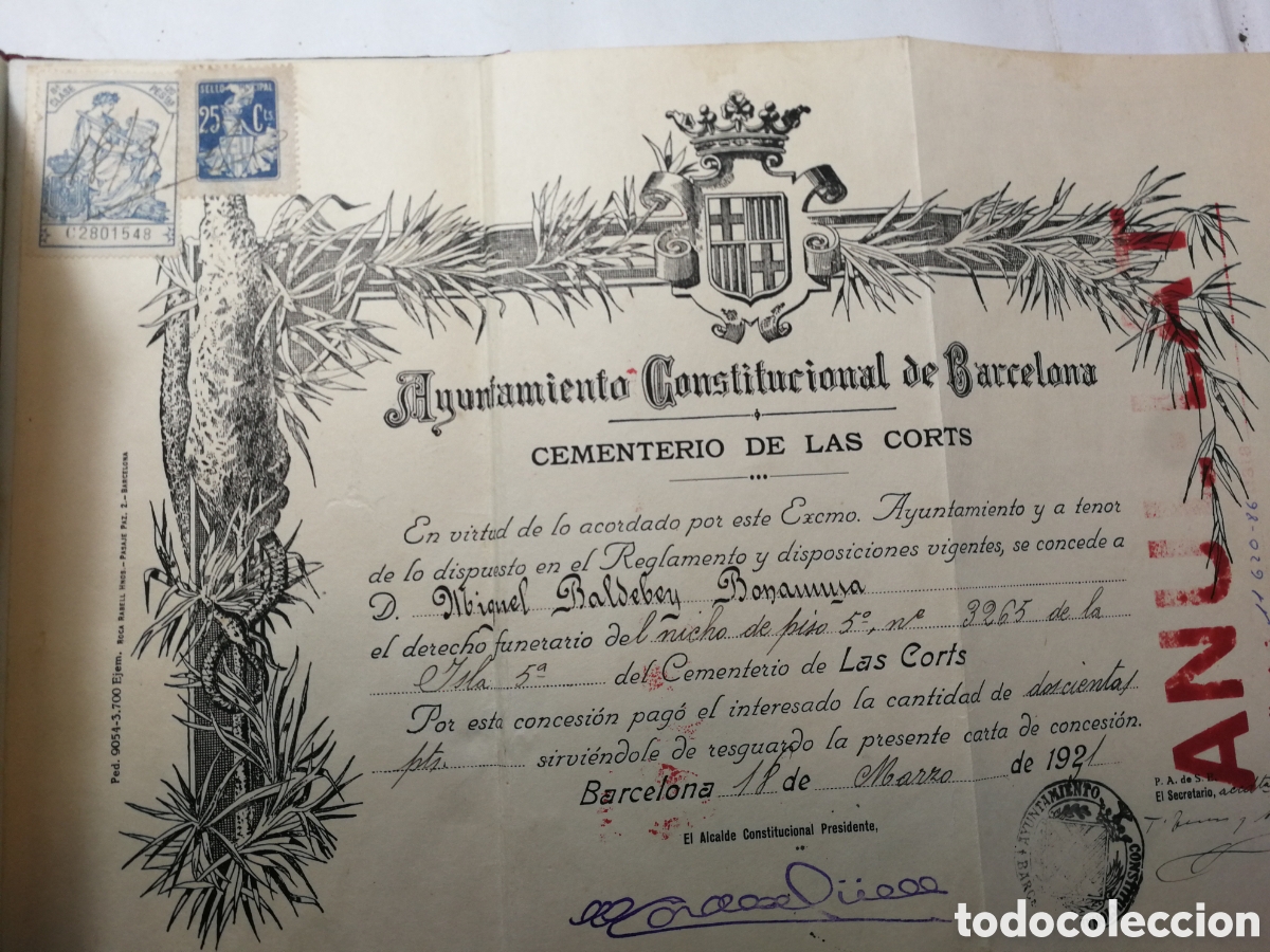 Documentos antiguos: lote documentos varios - Foto 7