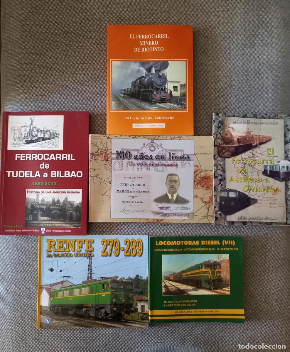 Documentos antiguos: Lote de Libros de Ferrocarriles para coleccionistas - Foto 1