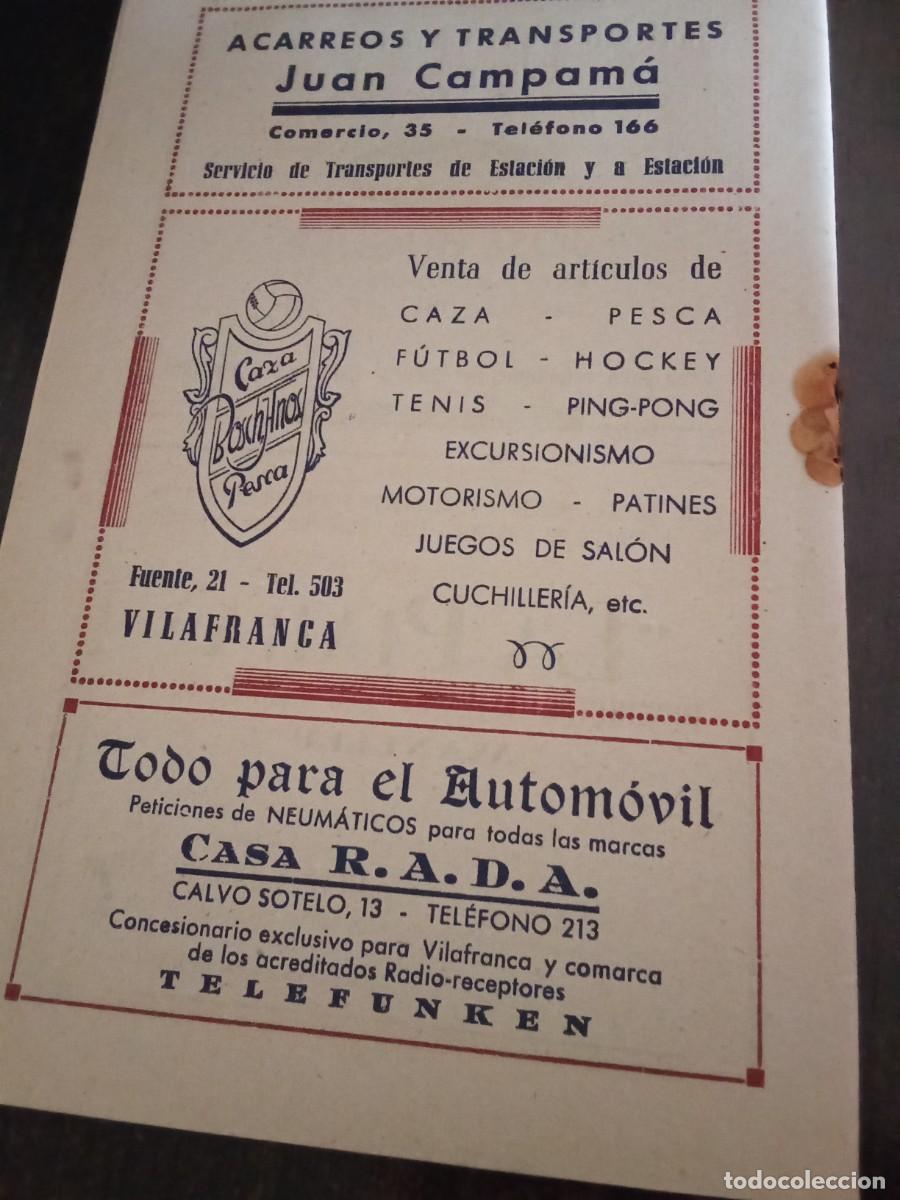 Documentos antiguos: Vilafranca del Pened&eacute;s.Publicidad. - Foto 4
