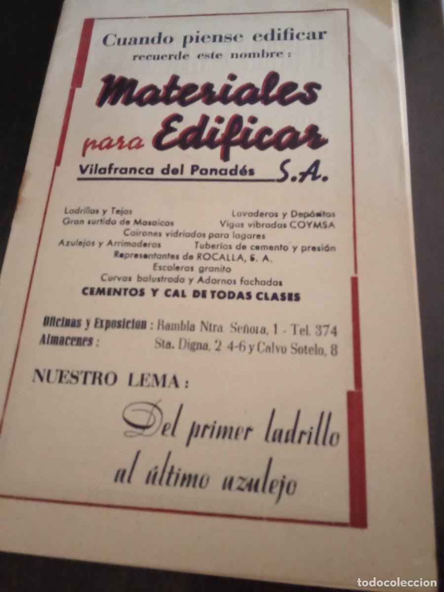 Documentos antiguos: Vilafranca del Pened&eacute;s.Publicidad. - Foto 1
