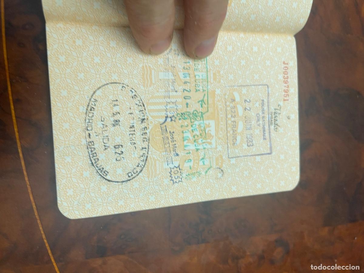 Documentos antiguos: Pasaporte de Espa&ntilde;a Expedido en MADRID 1987 - Foto 7