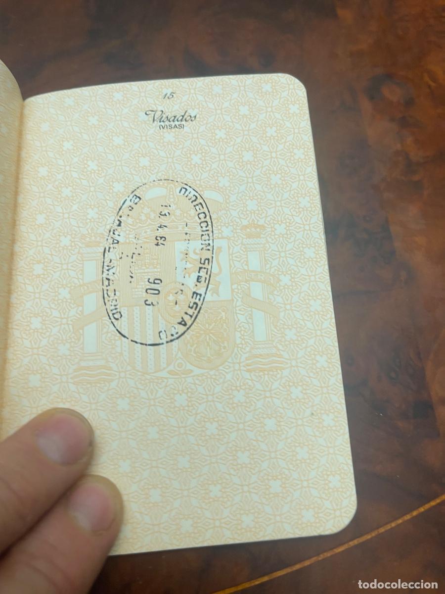 Documentos antiguos: Pasaporte de Espa&ntilde;a Expedido en MADRID 1987 - Foto 9