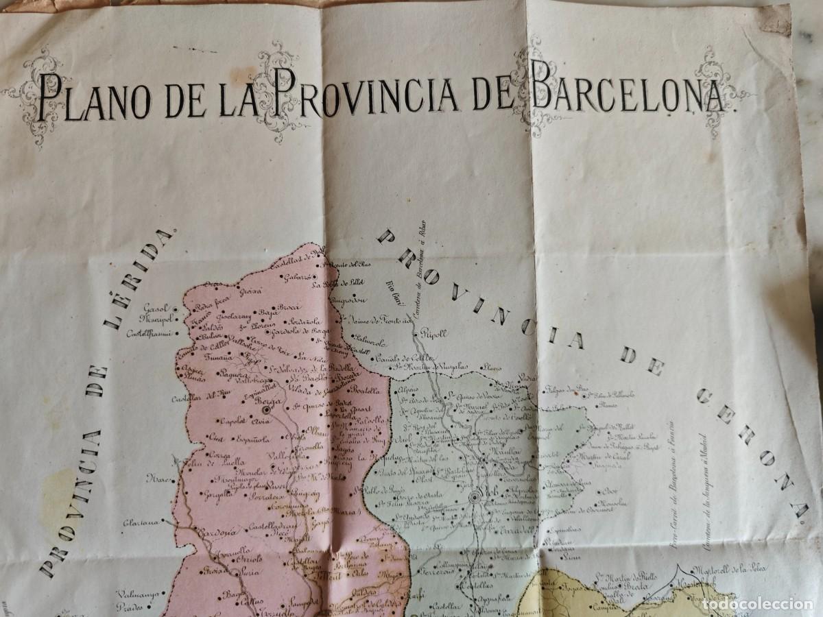 Documentos antiguos: PROVINCIA DE BARCELONA - PARTIDOS JUDICIALES - Foto 4