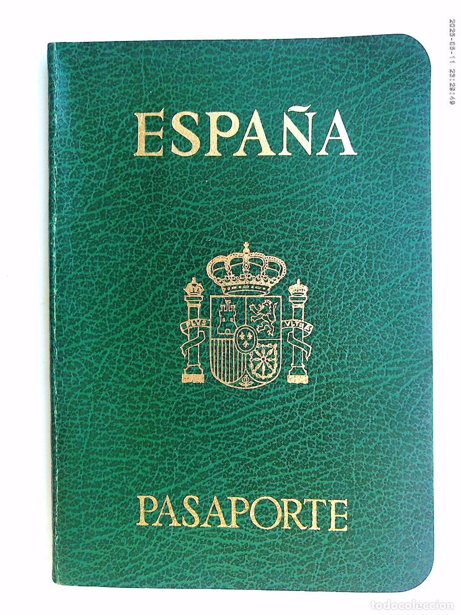 Documentos antiguos: PASAPORTE DE ESPA&Ntilde;A DE SE&Ntilde;OR ARQUITECTO . SEVILLA 1988 - Foto 1