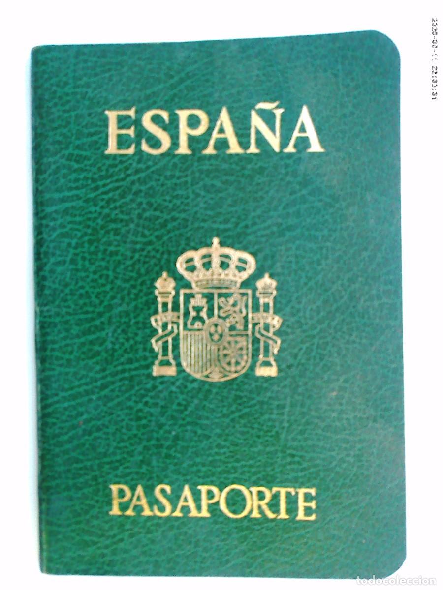 Documentos antiguos: PASAPORTE DE ESPA&Ntilde;A DE SE&Ntilde;ORA . SEVILLA 1988 - Foto 1