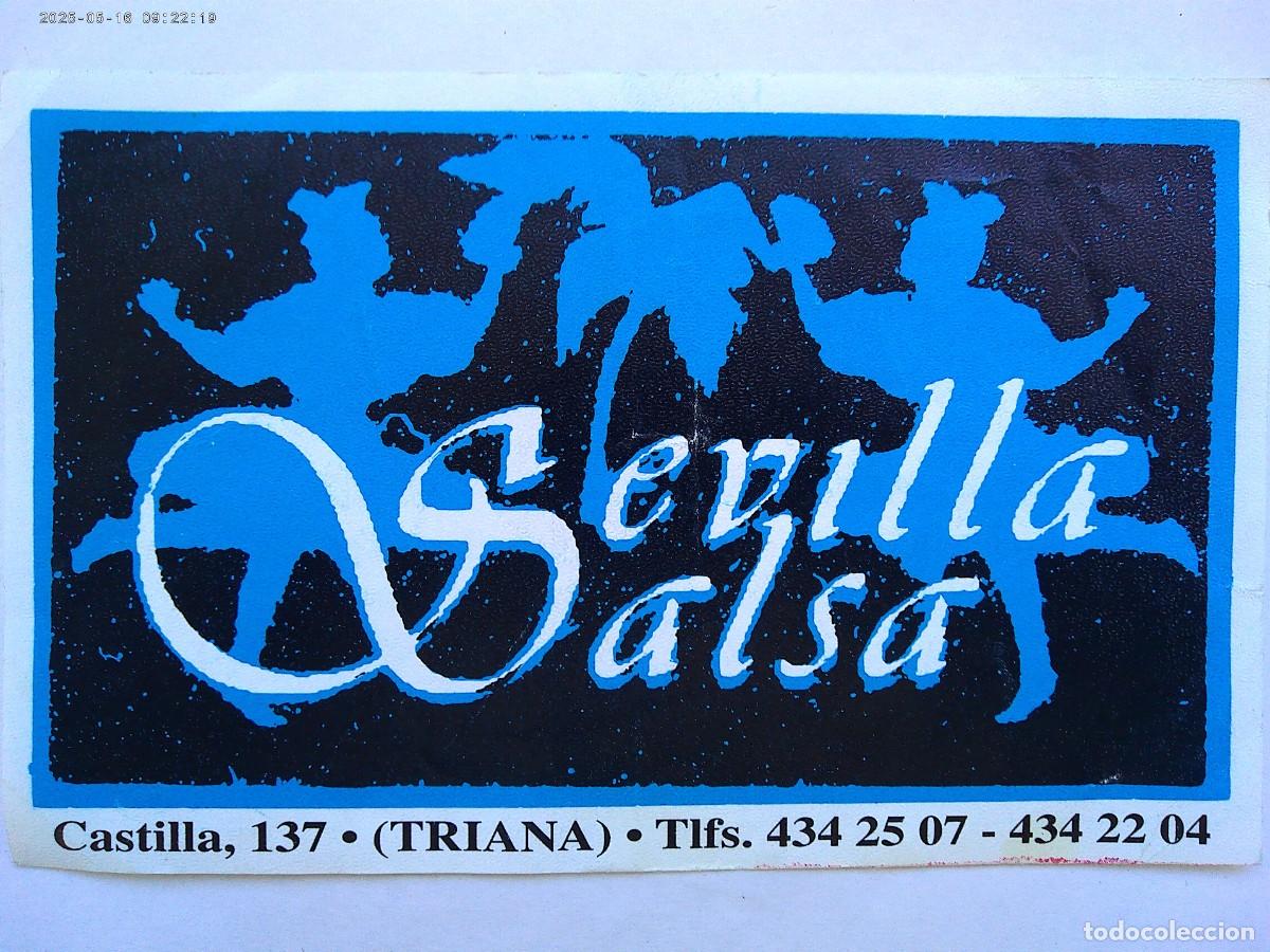 Documentos antigos: SEVILLA SALSA : INVITACION BEBIDA GRATIS , ETC . TRIANA ( SEVILLA )