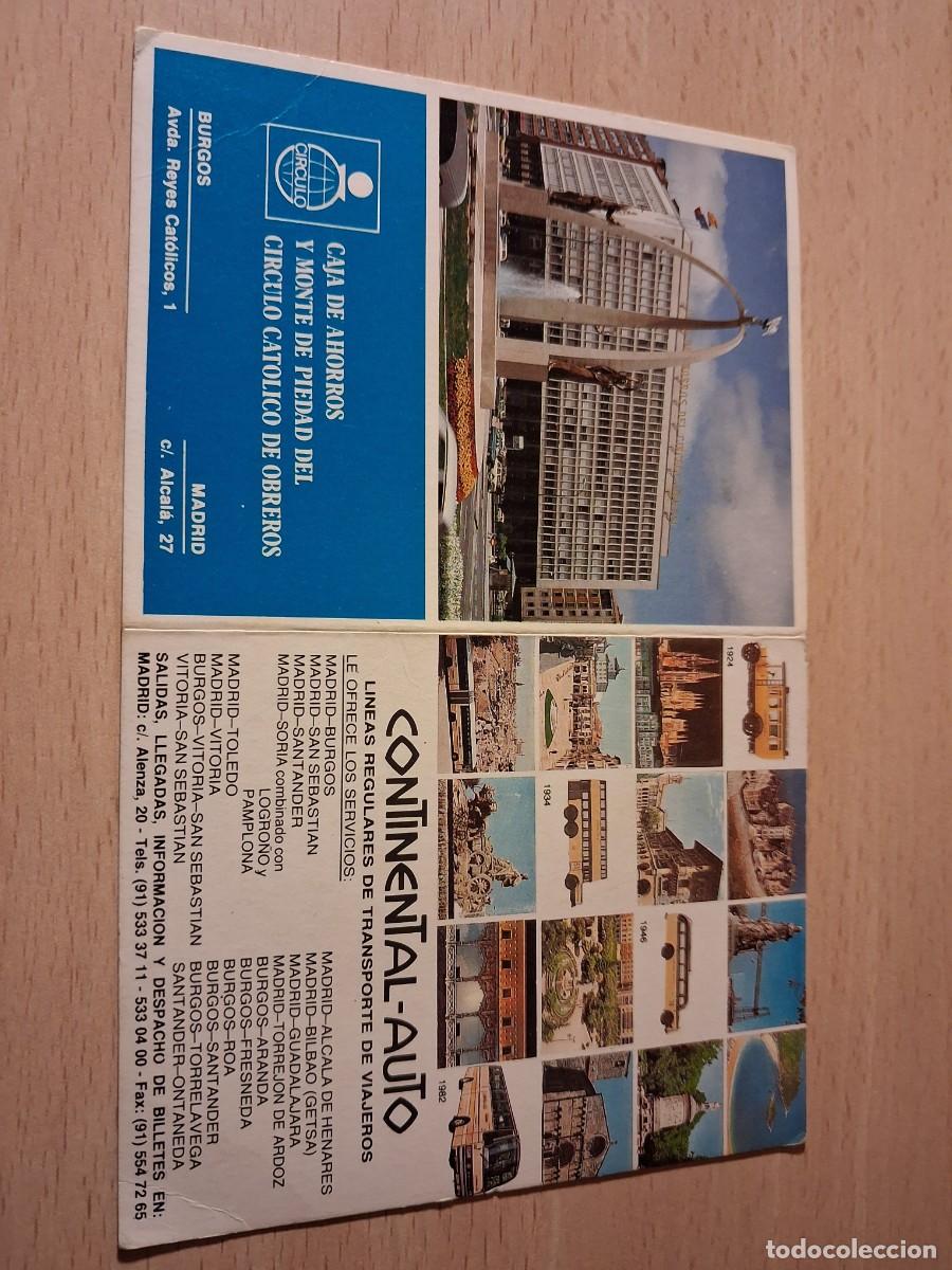 Documentos antiguos: A&ntilde;o 1993. Boleto autob&uacute;s CONTINENTAL AUTO