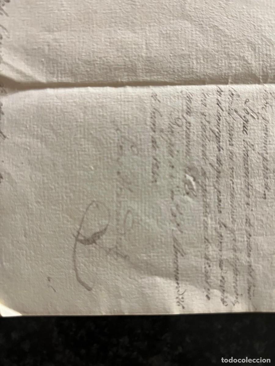 Documentos antiguos: carta Coronel Almenar L&eacute;rida 1850 - Foto 4