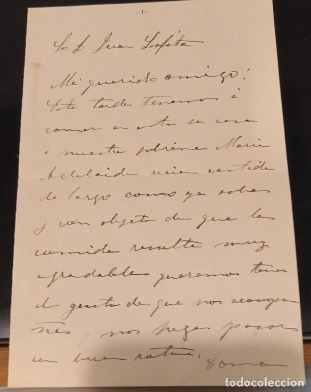 Documentos antiguos: SEVILLA, 1916, CARTA MANUSCRITA FIRMADA POR EL ABOGADO MANUEL BENJUMEA BURIN