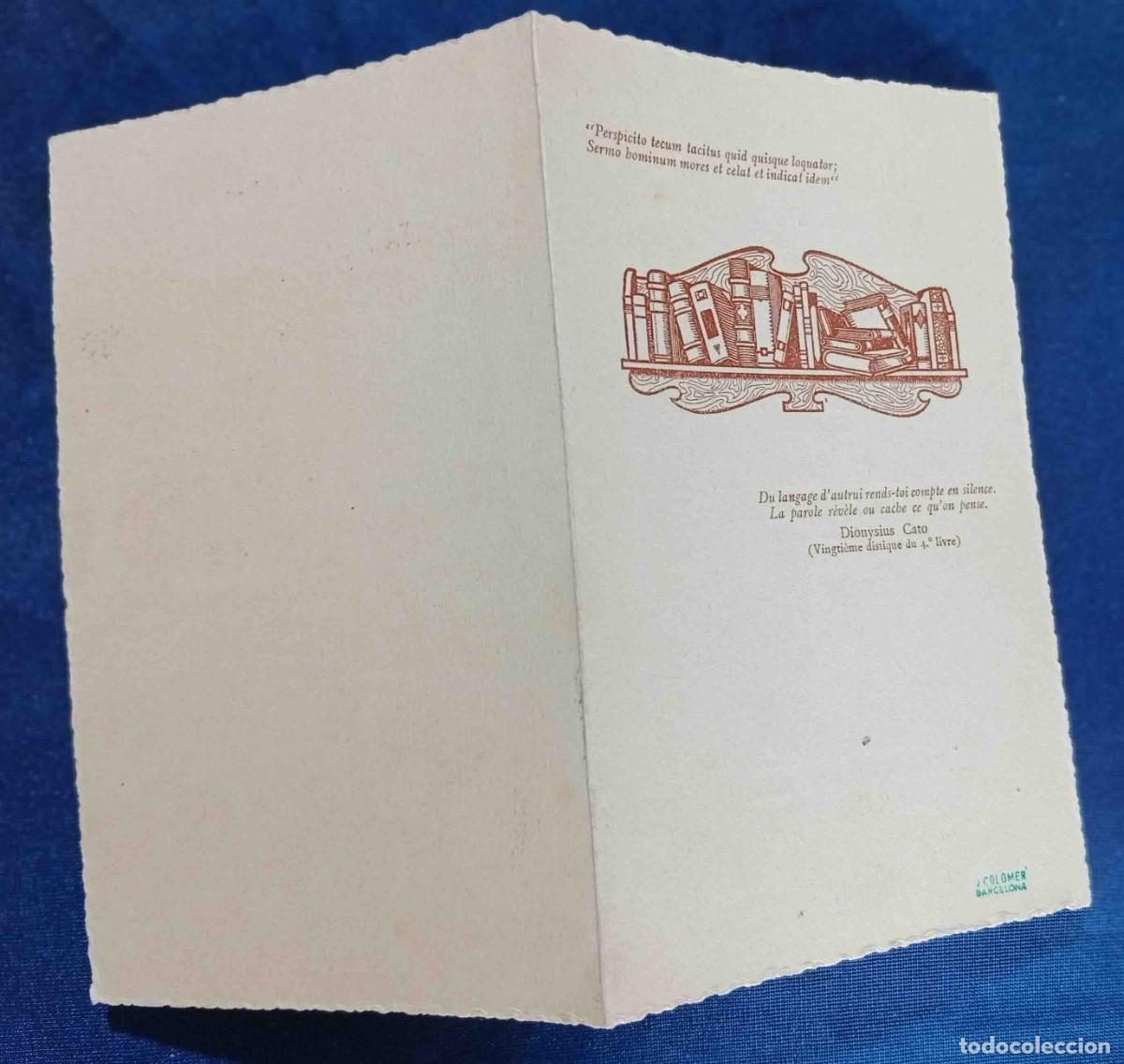 Documentos antiguos: TARIFAS DE LAS LECCIONES DE LENGUAS DEL PROFESOR PAULO R. M&Agrave;RGERIE. VILLA CARIOCA, BARCELONA, S/F.