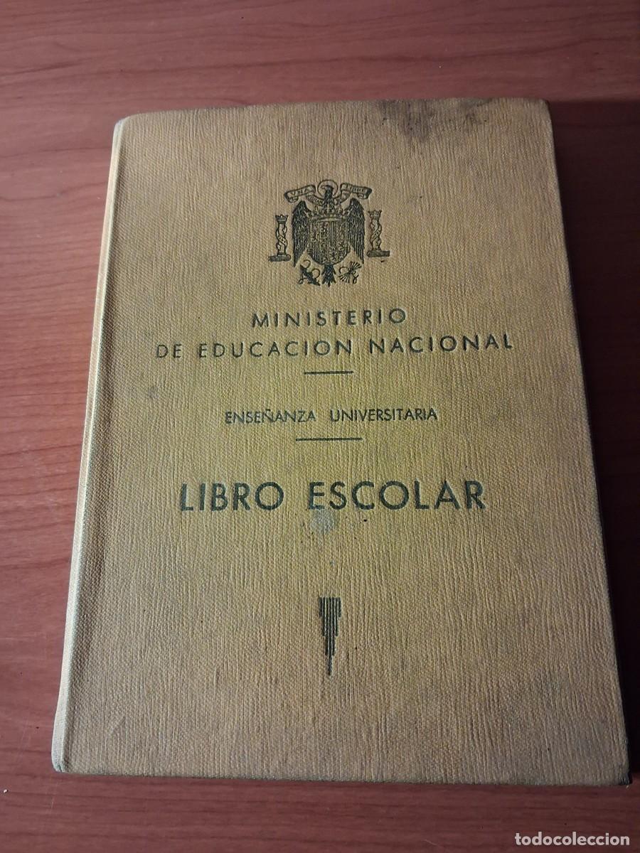 Documentos antiguos: A&ntilde;os 40. Ministerio de Educaci&oacute;n. Universidad de Zaragoza. Medicina