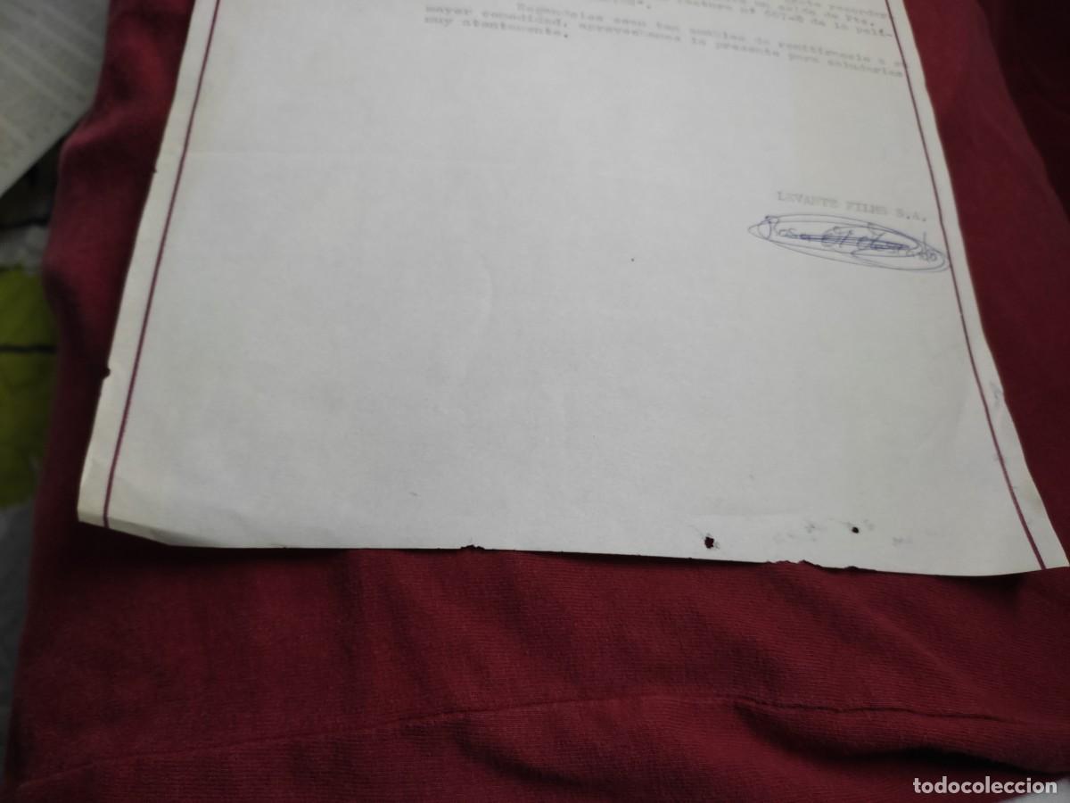 Documentos antiguos: aviso de pago - Levante Films - 1982 - Foto 4