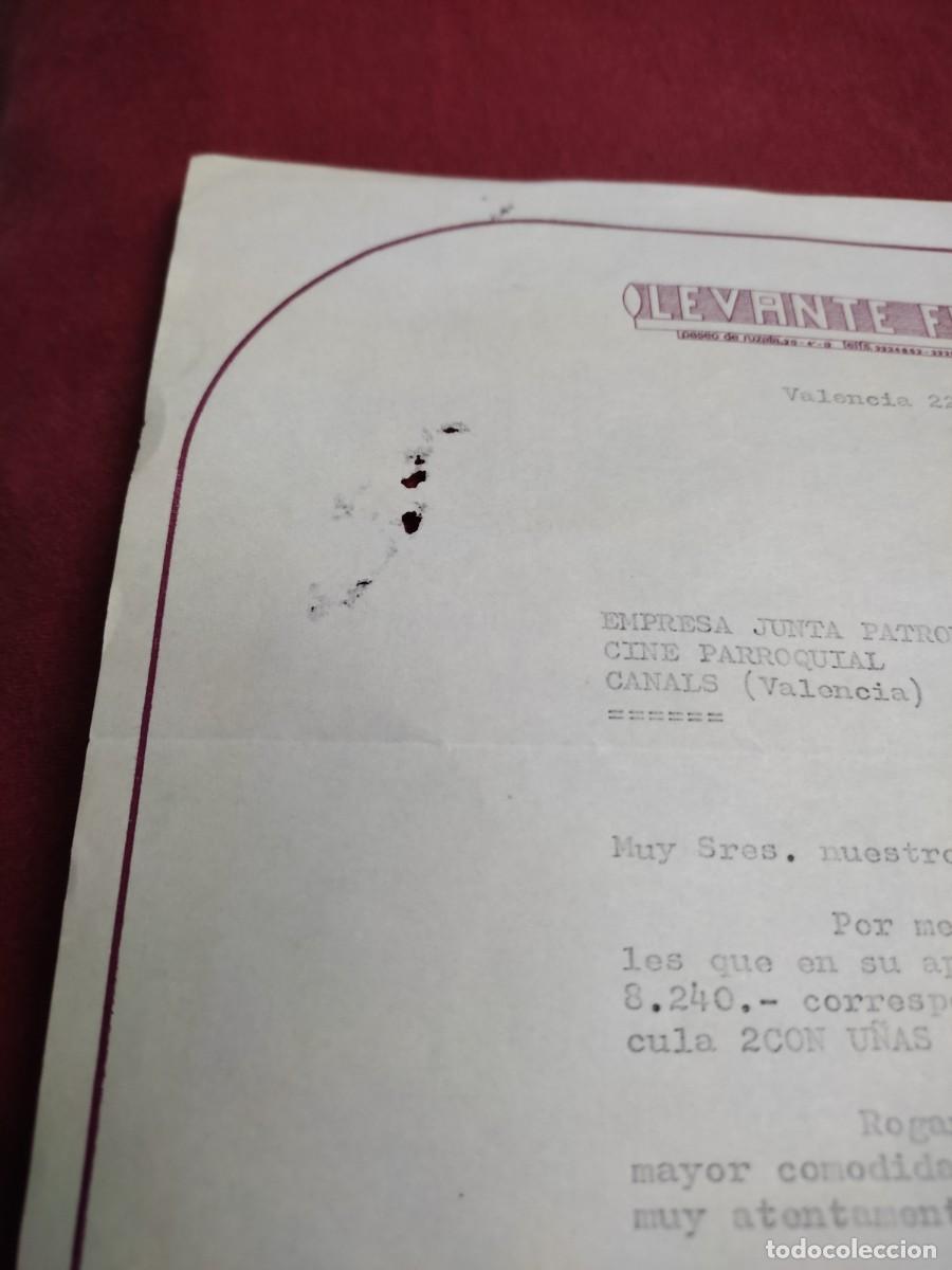 Documentos antiguos: aviso de pago - Levante Films - 1982 - Foto 5