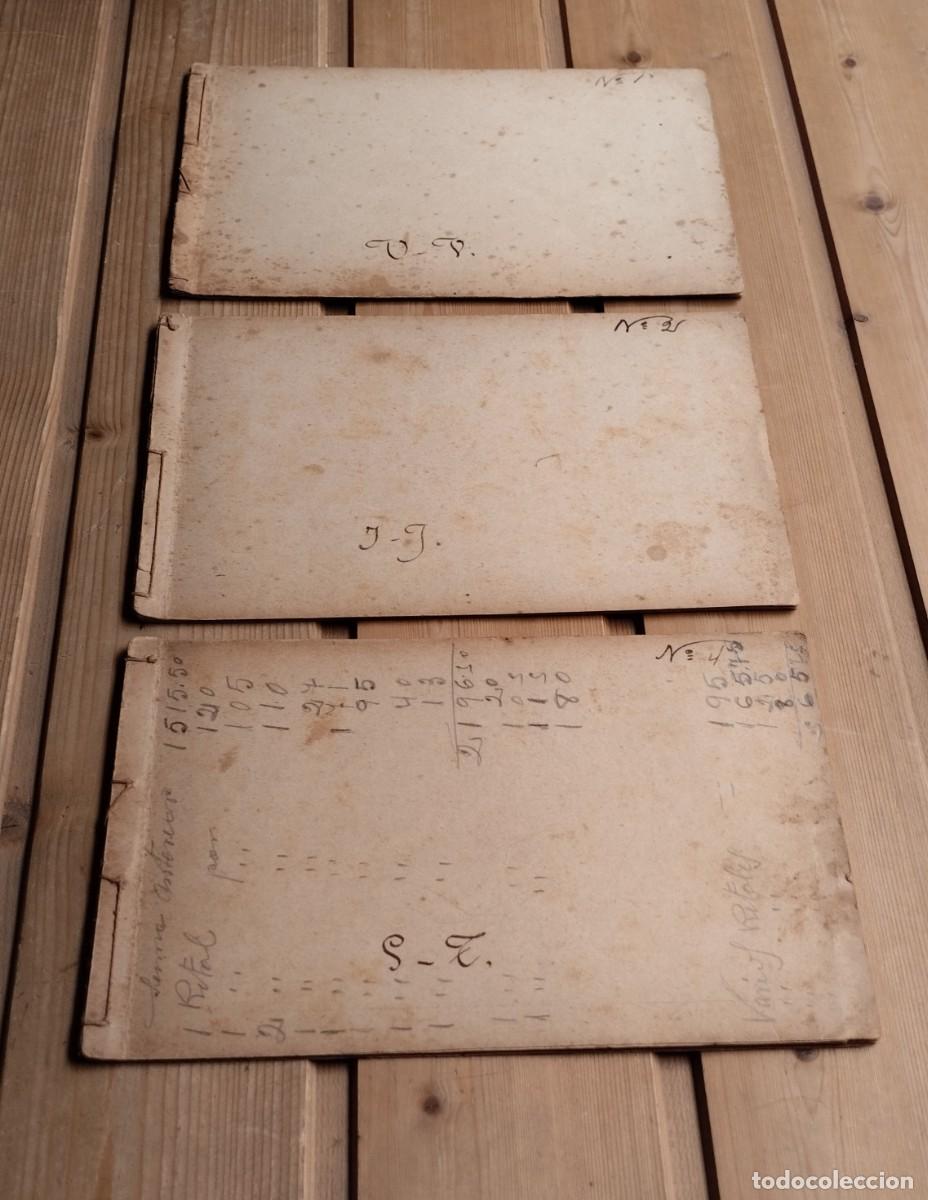 Alte Dokumente: Libretas de cuentas Venta en Mercados (1933-1937) en libretas 1907 de Compa&ntilde;&iacute;a El&eacute;ctrica de Chamber&iacute;