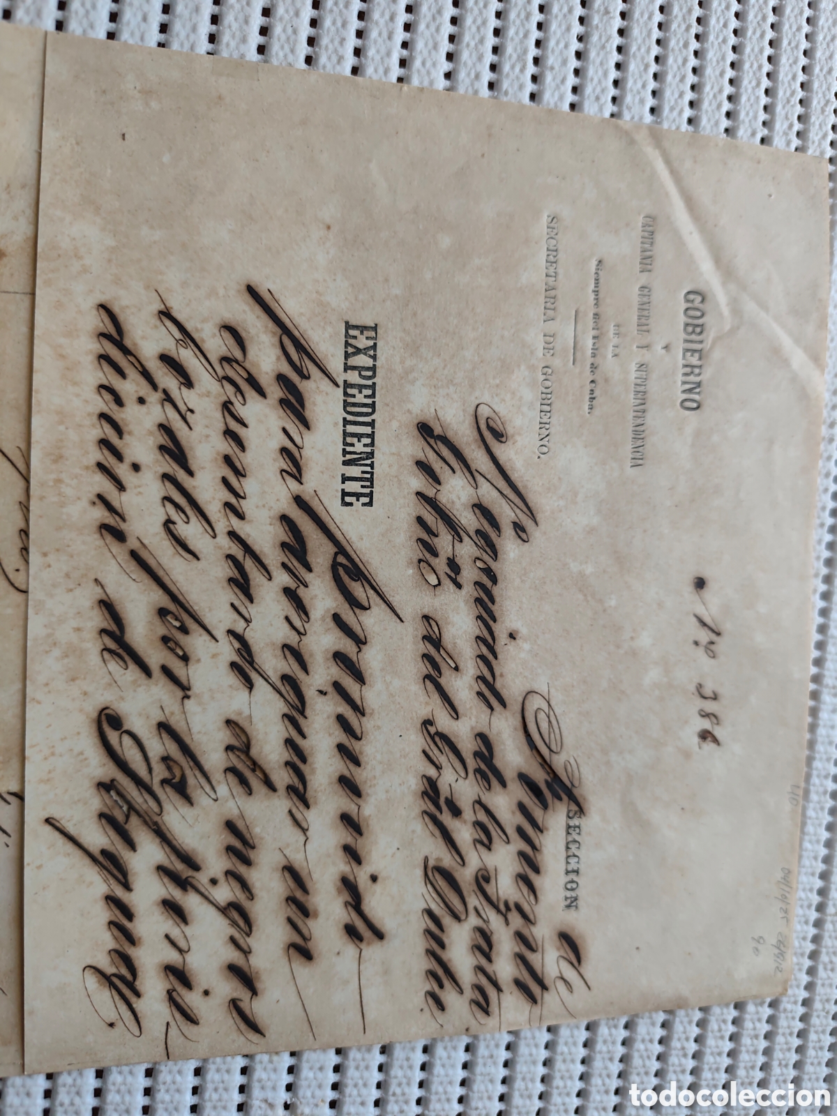 Documentos antiguos: 26-912 EXPEDIENTE PROMOVIDO PARA AVERIGUAR UN DESEMBARCO DE NEGROS BOZALES.