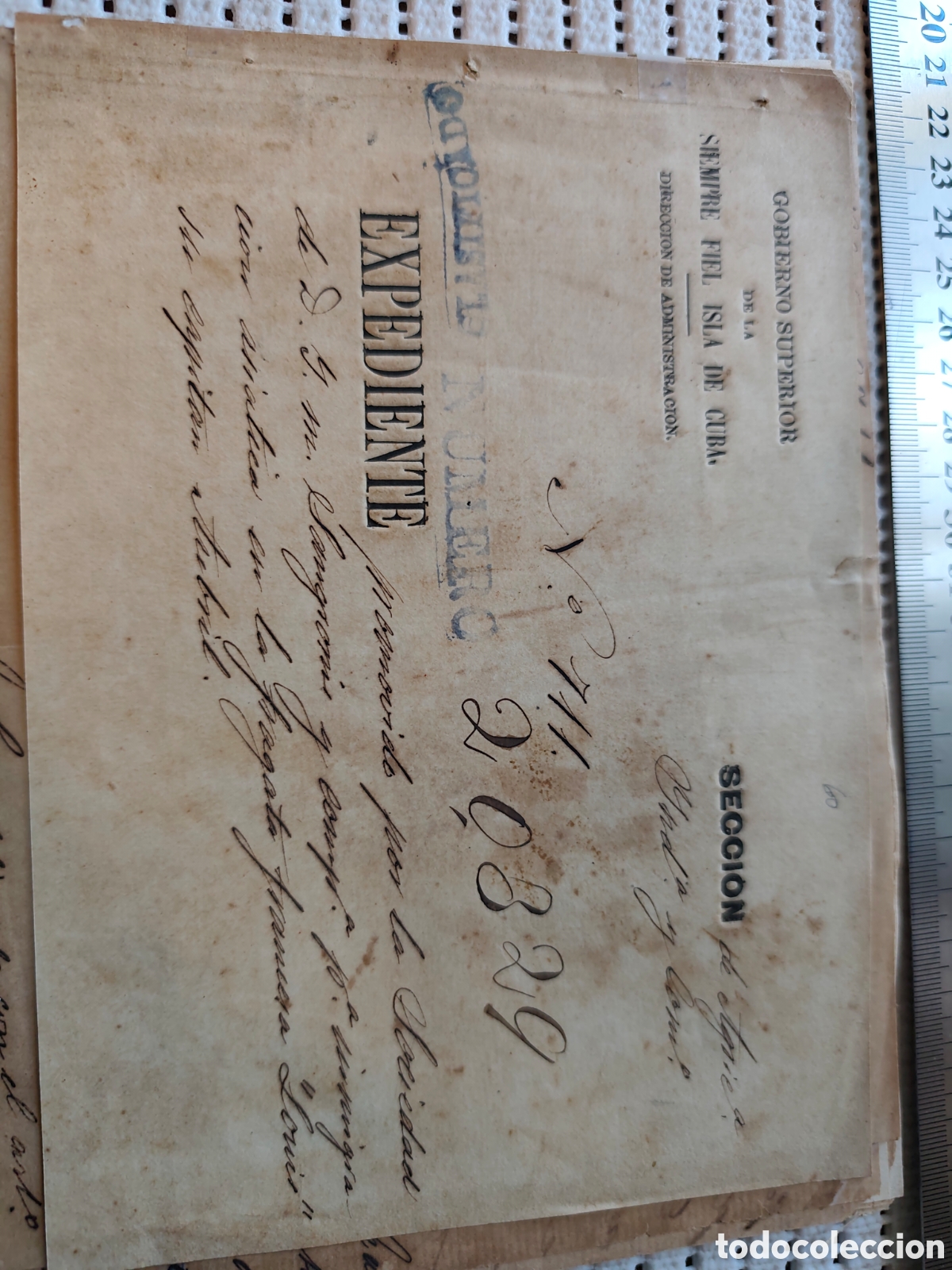Documentos antiguos: 26-915 EXPEDIENTE:DE LA BARCA FRANCESA LOUIS,CONDUCE 267 COLONOS CHINOS