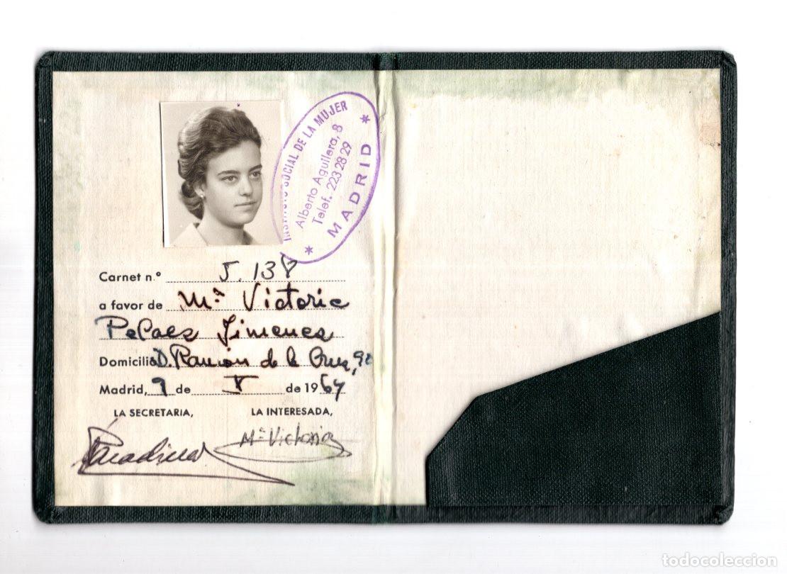 Documenti antichi: CARNET INSTITUTO SOCIAL DE LA MUJER