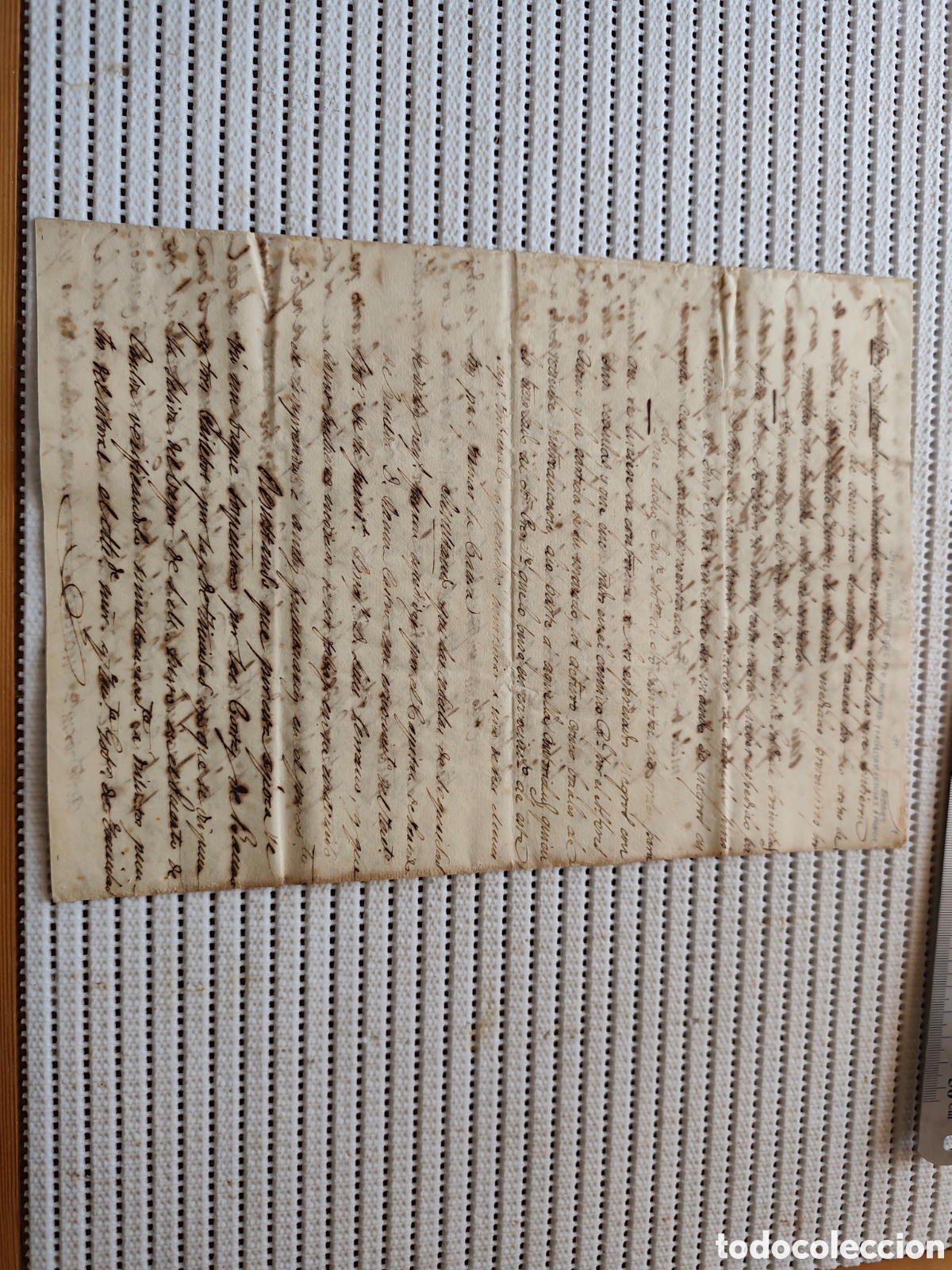 Documentos antiguos: 26-923 DOCUMENTO QUE EXPLICA VARIOS SUCESOS.